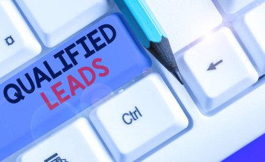 Word writing text Qualified Leads. Business concept for lead judged likely to become a customer compared to other.