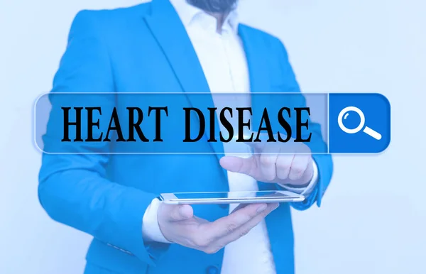 文章を書く｜Heart Disease.心臓又は血管を含む疾病の種類の事業の概念. — ストック写真