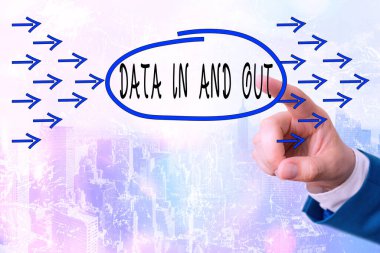 Writing note showing Big Date. Business photo showcasing Big data visualization Futuristic. Information Technology evolution to enable business to develop and expand..