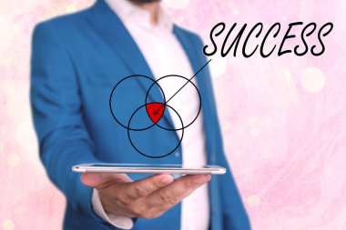 Text sign showing Achieving Success. Conceptual photo Growth success concept. Plan to increase positive indicators in the business. Developing the business to achieve maximum potential. Accomplishment