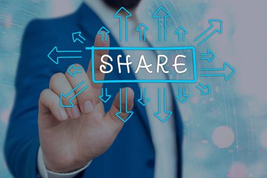 Text sign showing Cloud Computing. Conceptual photo Cloud computing concept - connect to cloud or information technology. Network connection to the servers maintained by the third party provider..