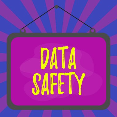 Kelime yazma Veri Güvenliği. Güvenli depolama, asimetrik biçimsiz şekil şekil nesne ana hatlarının çoklu renk tasarımı sağlanarak verilerin kaybına karşı korunması ile ilgili iş kavramı.