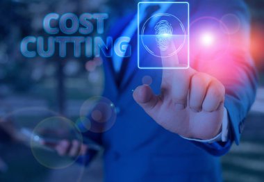 El yazısı metin yazma Maliyet Kesme. Bir hizmete harcanan miktarı azaltmak için yapılan işlemler in kavramı.