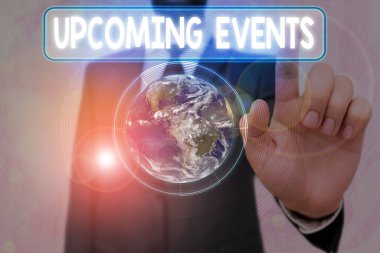 Yaklaşan Olayları gösteren bir not yazıyorum. NASA 'nın sağladığı bu görüntünün yakın zamanda gerçekleşmesi ya da gerçekleşmesi planlanan iş fotoğrafları sergisi..