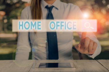 El yazısı İçişleri Bakanlığı. Kavram, resmi bir iş için ikametgah anlamına gelir..