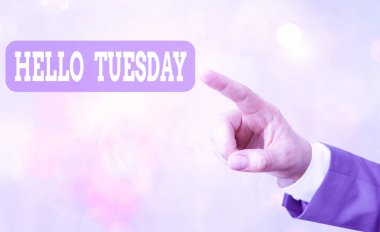 El yazısı. Merhaba Salı. Haftanın üçüncü gününe hoş geldin ya da selamlaşma anlamına geliyor..