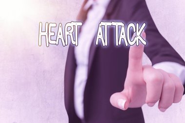 Kelime yazma kalp krizi. Koroner trombozun ani oluşumu için iş kavramı ölümle sonuçlanır..