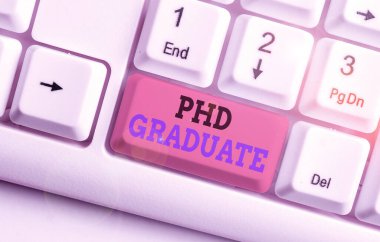 El yazısı doktorası derecesi. Kurstan sonra verilen en yüksek üniversite diploması anlamına gelen kavram.