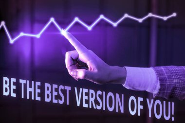 El yazısı metin Be You En İyi Sürümü. Kavram anlamı, gelişmeye başladığı yerden uzaklaşacak.