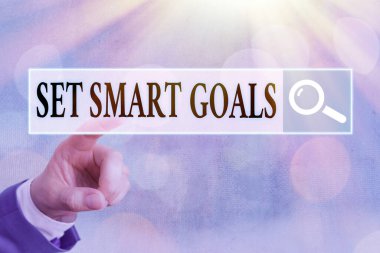 Akıllı Hedefleri Göster notu yazılıyor. İş fotoğrafı gösterimi hedeflerin ayarlanmasında rehberlik edecek kriterler veriyor.