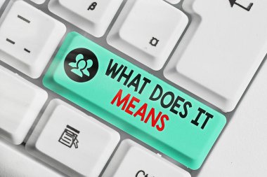 El yazısı metin yazma Ne Anlama Geliyor Soru. Kavram anlamı bir şey söyledi ve anlamıyorum anlam soran.