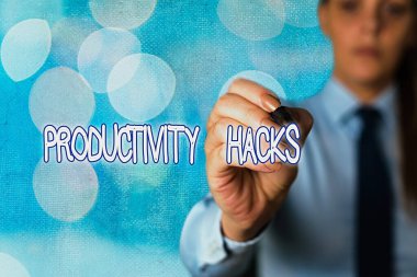 Kelime yazma verimliliği hacklemeleri. İş konsepti, aynı zamanda daha çok iş yapabilmektir..