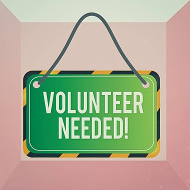 Gönüllü gerektiğini gösteren kavramsal el yazısı. İş fotoğrafı metni ödeme yapılmadan düzenleme için çalışma gerektiriyor Tahta sicim rengi sarı çerçeve dikdörtgeni ekle.