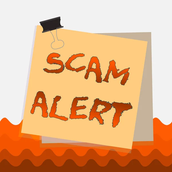 이 문서는 Scam Alert 를 보여 주고 있다. 사업 사진 문자로 된 이메일, 값싼 종이가 붙어 있을 가능성을 주장하는 이메일, 다채 로운 배경 메모. — 스톡 사진