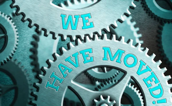 Kavramsal el yazısı, taşındığımızı gösteriyor. İş fotoğrafı gösterimi bir konuttan başka bir yere taşınacak.