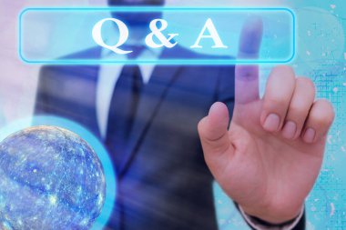 Soru-Cevap 'ı gösteren bir not yazıyorum. Nasa tarafından döşenmiş bu görüntünün elementleri ile ilgili sorulara birinin cevap verdiği bir zaman aralığı ya da fırsat gösteren iş fotoğrafı.