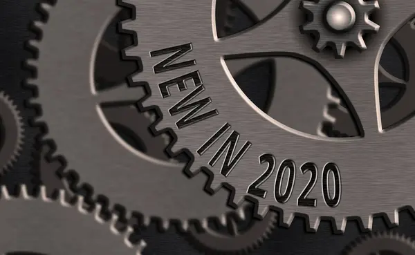2020年に新しいものを示す概念的な手書き文字ビジネス写真テキスト2020年に何が期待されるか、または新しい創造. — ストック写真