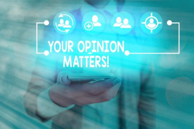 Sizin Görüş Konularda gösteren kavramsal el yazısı. İş fotoğraf vitrin sadece söylenmiş bir şey ile aynı fikirde olmadığını göstermek.