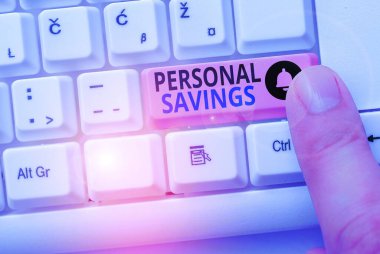 El yazısı Özel Tasarruflar. Bir gösterinin bankada ya da onun gibi bir hesapta sakladığı para anlamına gelir kavram.