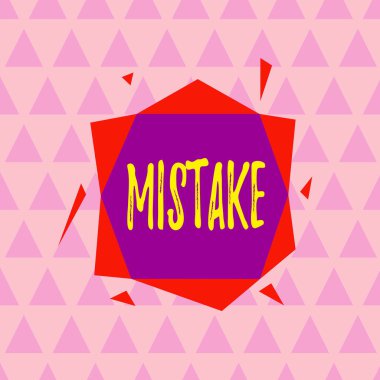 Hatayı gösteren mesaj işareti. Kavramsal fotoğraf Doğru olmayan bir şey Yanlış Yanlış Yanlış Yanlış Asimetrik biçimsiz biçim şekli nesne ana hatları çoklu renk tasarımı.