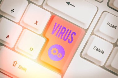 Virüs yazma el yazısı metin. Nükleik asit molekül protein paltolu oluşur kavramı anlam infektif Ajan.