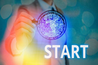 Başlangıç 'ı gösteren not yazılıyor. Bu görüntünün NASA tarafından desteklenen belirli bir zaman ya da uzay elemanından başlatılır ya da dikkate alınır..