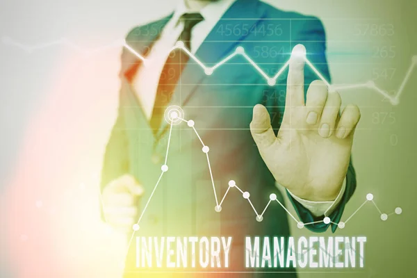 Word writing text Inventory Management. Business concept for Overseeing Controlling Storage of Stocks and Prices.