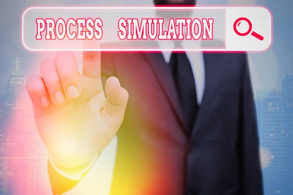 Note d'écriture montrant la simulation de processus. Photo d'affaires présentant la représentation technique Fabrication Étude d'un système . — Photo