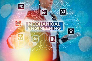Makine Mühendisliğini gösteren bir not yazıyorum. Tasarım Üretim Makinelerinin Kullanımıyla ilgili iş fotoğrafı sergisi anlaşmaları.