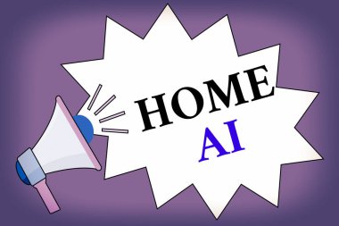 Ev yapımı el yazısı Ai. Kavram, ses efekti simgesi ve Boş Jagged Çığlık Baloncuğu ile elektronik megafonun büyük bir kısmını otomatikleştiren ev çözümü anlamına gelir.