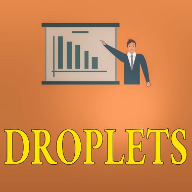 Damlacıkları gösteren bir not yazıyorum. Bir sıvının çok küçük bir damlasını gösteren iş fotoğrafı İş Elbiseli Adam 'ın bir Tahta Çubuk Çizelgesini Kopyaladığı belli yerlerde bulunabilir.