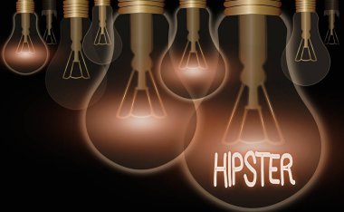 Hipster 'dan mesaj geldi. Seçimler için iş kavramı ve müzik ilgi alanları ana akım dışında kalıyor.