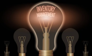 Envanter Yönetimini gösteren bir not yazıyorum. Ticari fotoğraf sergisi Stokları ve Fiyatları Denetleme.