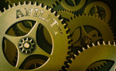 El yazısı yazı yeteneği. Bir şey yapmak için gereken fiziksel ya da zihinsel güç ya da beceri kavramını.