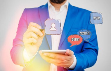 Prospects 'ı Tanımla notunu yazıyorum. Muhtemel müşteri İdeal Müşteri Müstakbel Bağışçıları.