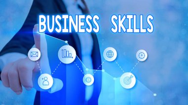 El yazısı İşletme Yetenekleri. Kavram, iş fonksiyonlarının sistematik çabasını elde etme yeteneği anlamına gelir.