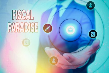 Mali Cenneti gösteren bir yazı. Kavramsal fotoğraf Kamu parasının israfı büyük bir endişe konusu..