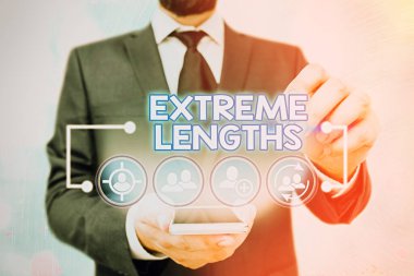 El yazısı metni Ekstrem Uzunluklar. Kavram, daha iyi bir şey yapmak için büyük ya da aşırı çaba sarf etmek demektir..