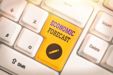 El yazısı Ekonomik Hava Durumu. Kavram, ekonomik durum hakkında tahminlerde bulunma süreci anlamına gelir.