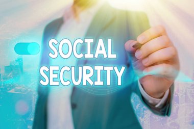 Kelime yazma sosyal güvencesi. Devlet yardımının yetersiz veya gelirsiz olarak gösterilmesine yönelik iş kavramı.