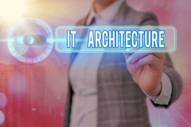 It Mimari 'yi gösteren bir not yazıyorum. İş fotoğrafı gösterimi Mimarisi genel yapı sürecine uygulanır.