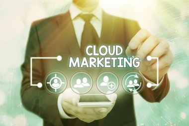 El yazısı Cloud Pazarlama. Kavram derken bir organizasyonun hizmetlerini pazarlama süreci.