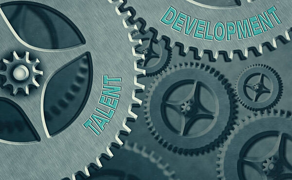 Writing note showing Talent Development. Business photo showcasing Building Skills Abilities Improving Potential Leader.