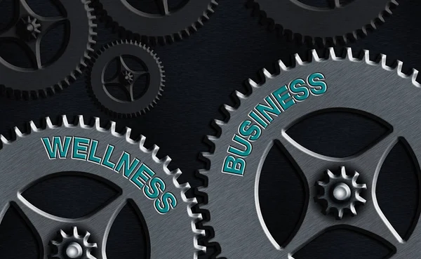 Konzeptionelle Handschrift, die Wellness Business zeigt. Business-Foto präsentiert Professionelle Venture konzentriert sich auf die Gesundheit von Körper und Geist. — Stockfoto
