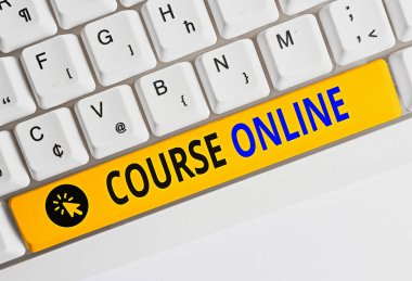 El yazısı kursu çevrimiçi. Konseptin anlamı eearning Electronic Education Distant Study Digital Class.