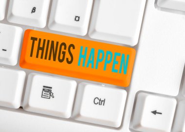 Bir şeyler olduğunu gösteren bir not yazıyorum. İş fotoğrafı gösterimi Durum Sonuçları Eylem Yöntemi Kontrol edilemeyen.