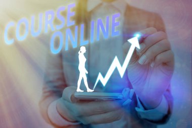 El yazısı kursu çevrimiçi. Konseptin anlamı eearning Electronic Education Distant Study Digital Class.