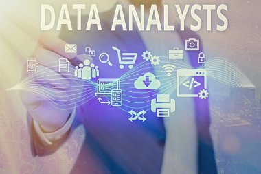 Kelime yazma metni Veri Analistleri. Programcı Tasarımı ve Create Report için İş konsepti kalıpları tanımlar.