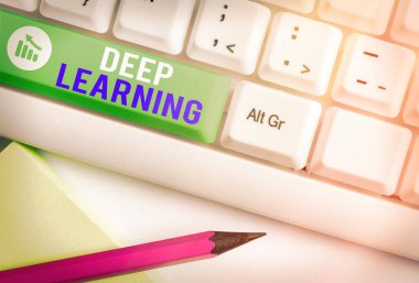 Deep Learning 'i gösteren bir not yazıyorum. İş fotoğraflarında hiyerarşik soyut eylemler Yapay Zeka Algoritması.