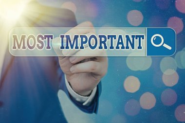 El yazısı en önemli metin. Kavram, en büyük ya da en yüksek dereceli değer ya da benzeri anlamlara gelir..